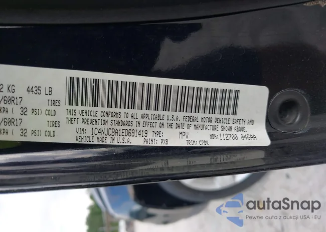 1C4NJCBA1ED691419: 43086220