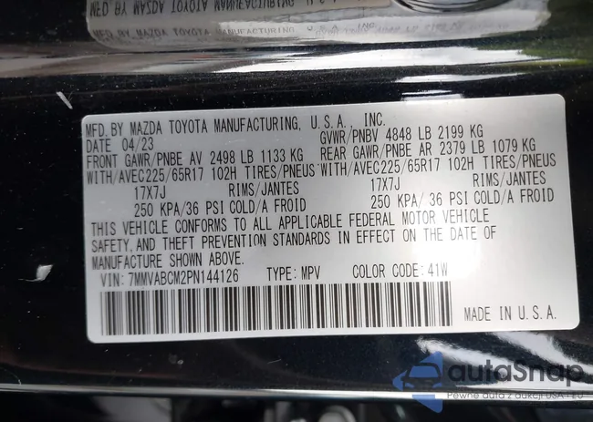 7MMVABCM2PN144126: 43086611