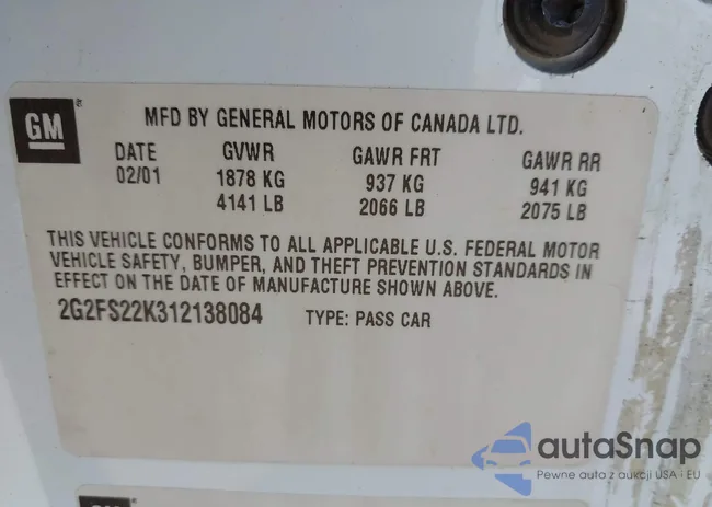 2G2FS22K312138084: 43086633