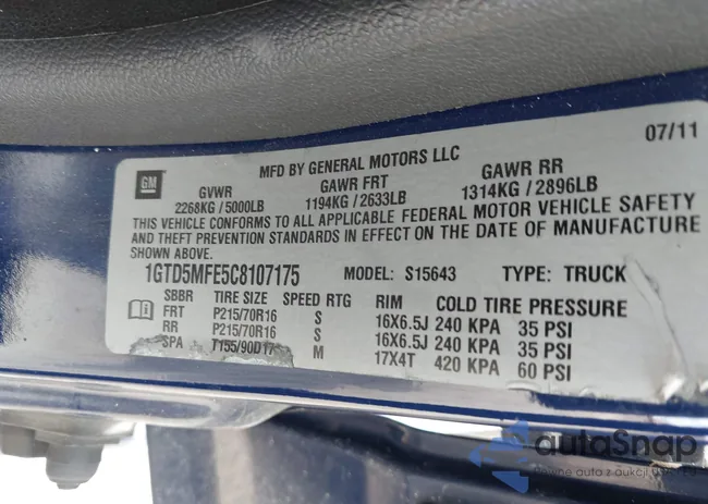 1GTD5MFE5C8107175: 43085906