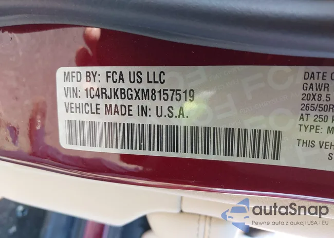 1C4RJKBGXM8157519: 43085945