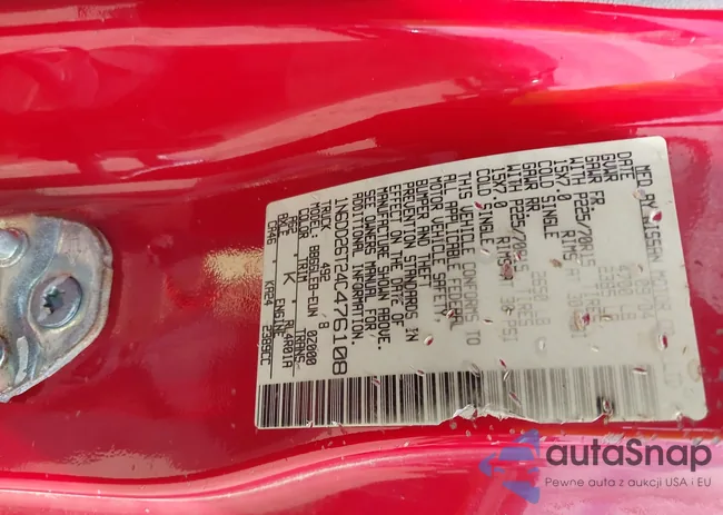 1N6DD26T24C476108: 43087538