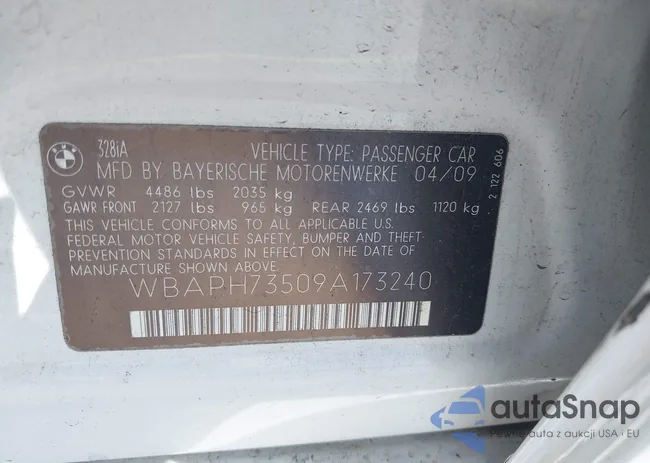 WBAPH73509A173240: 43086772