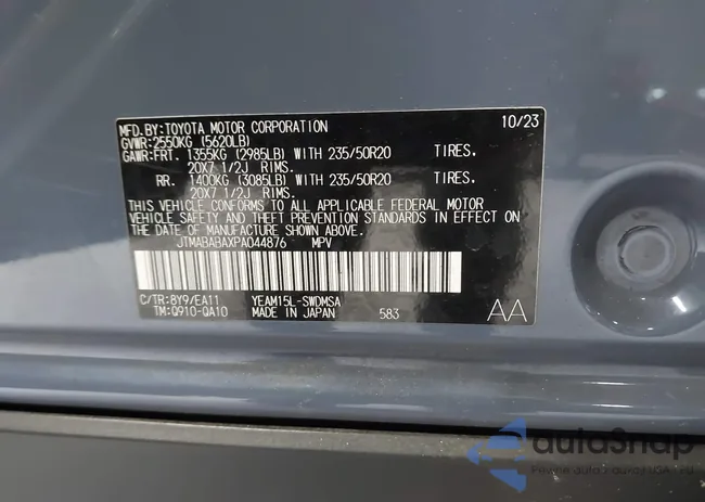 JTMABABAXPA044876: 43086791