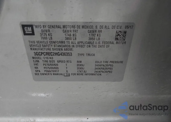 3GCPCREC2HG436353: 43086882