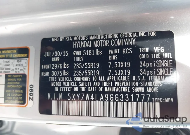 5XYZW4LA9GG331777: 43086910