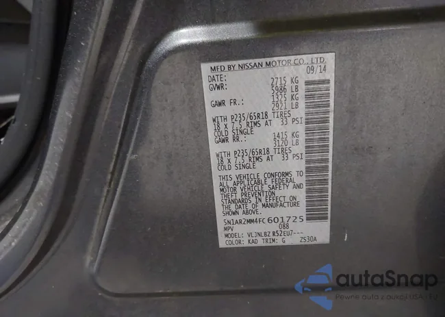 5N1AR2MM4FC601725: 43088222