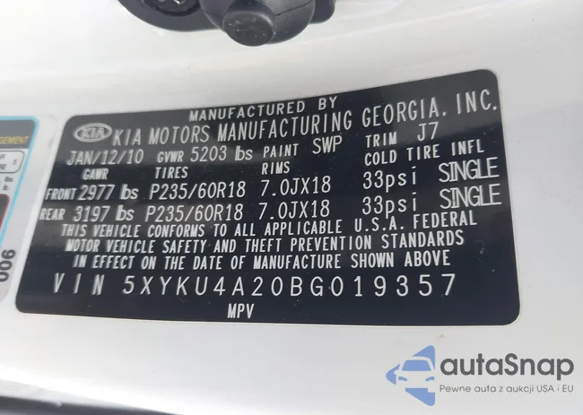 5XYKU4A20BG019357: 43088599