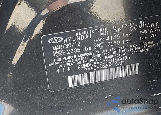 KMHDC8AE2CU156096: 43087928