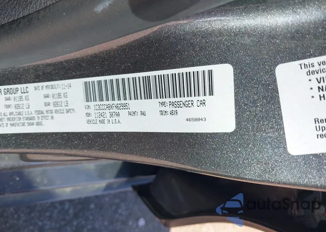 1C3CCCABXFN629951: 43089318