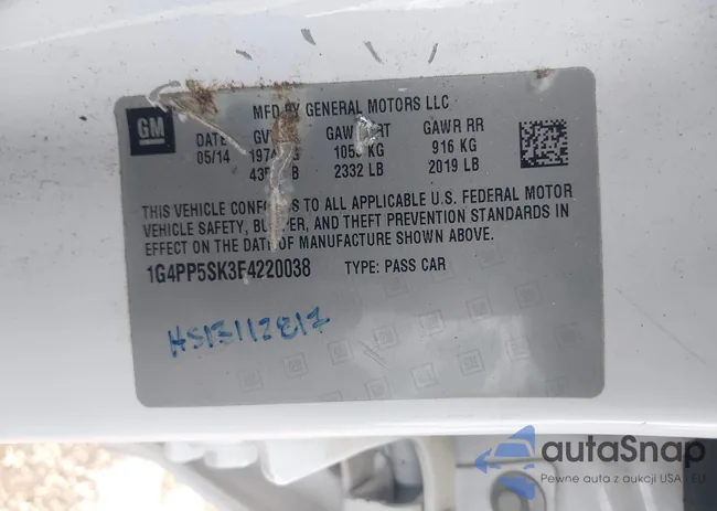 1G4PP5SK3E4220038: 43089352