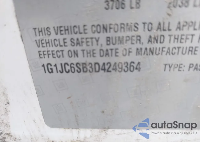 1G1JC6SB3D4249364: 43089564