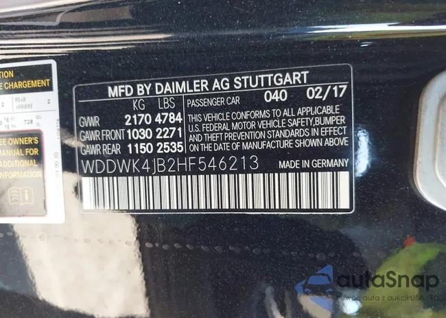 WDDWK4JB2HF546213: 43088800