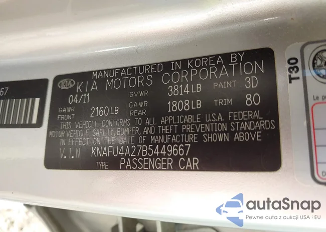 KNAFU4A27B5449667: 43088831