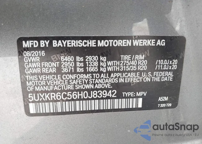 5UXKR6C56H0J83942: 43090559