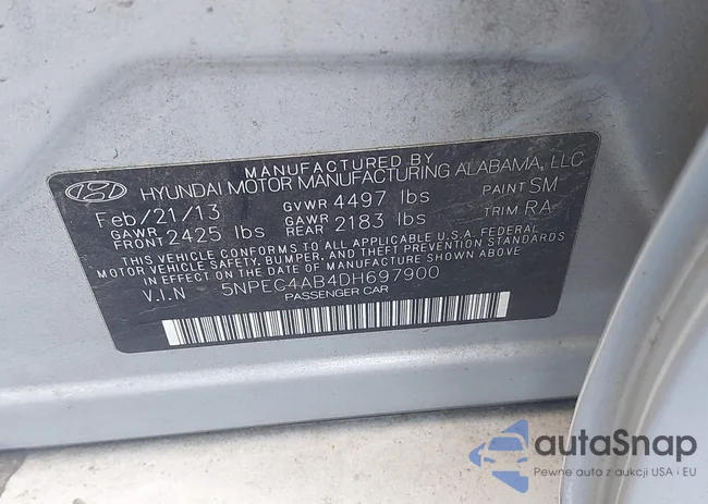 5NPEC4AB4DH697900: 43090665