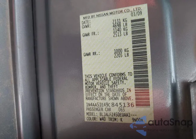 1N4AA51E49C845136: 43089859