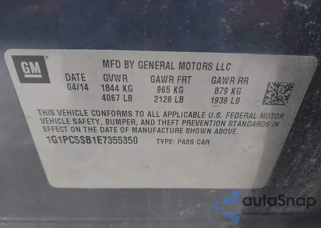 1G1PC5SB1E7355350: 43091272