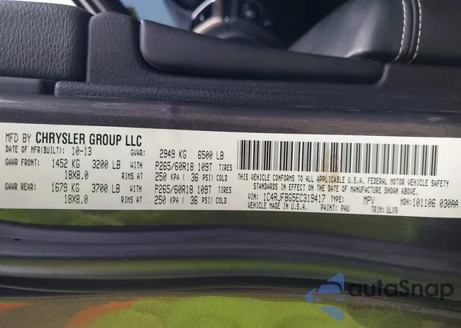 1C4RJFBG5EC319417: 43091436