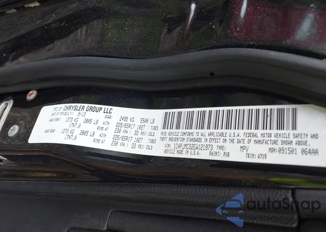 1C4PJMCS2EW121973: 43090756