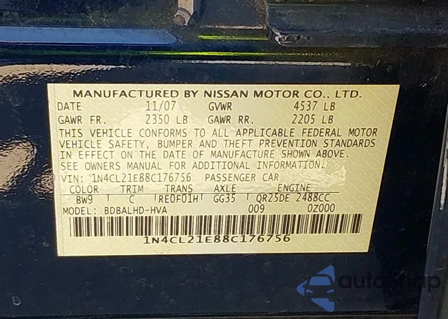 1N4CL21E88C176756: 43090789