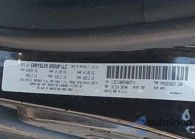 1C3CCCAB9FN603714: 43090852