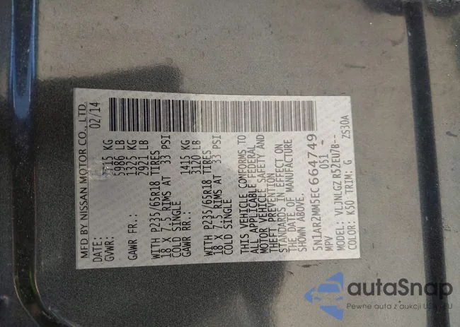 5N1AR2MM5EC664749: 43092210