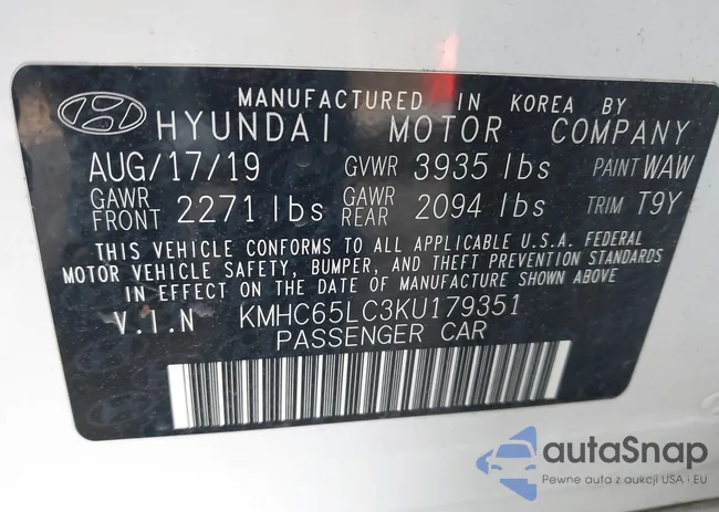 KMHC65LC3KU179351: 43092219