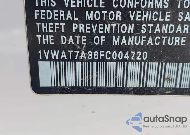 1VWAT7A36FC004720: 43091864