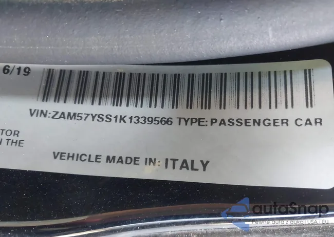 ZAM57YSS1K1339566: 43091922