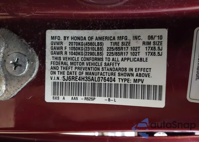 5J6RE4H35AL076404: 43093134