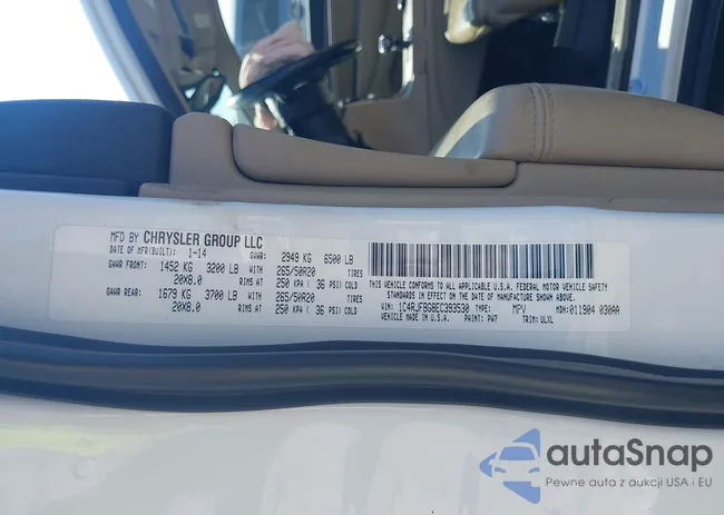 1C4RJFBG8EC393530: 43093316