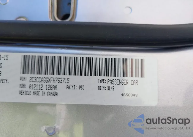 2C3CCAGGXFH763715: 43092802