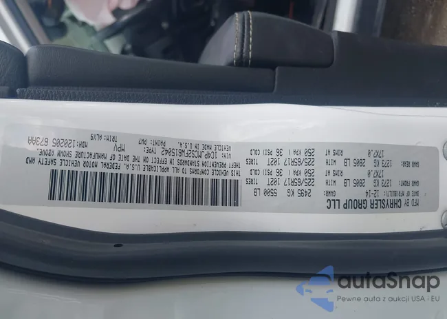 1C4PJMCS2FW615042: 43092919