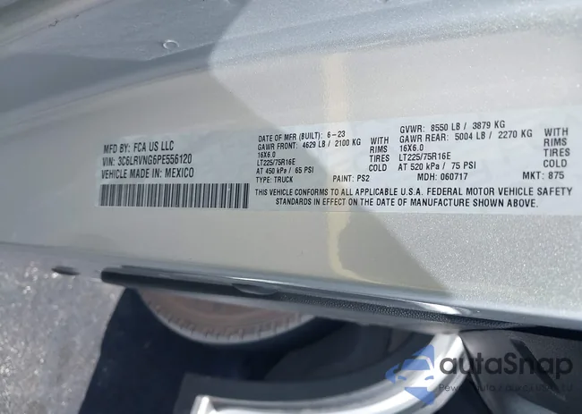 3C6LRVNG6PE556120: 43094628