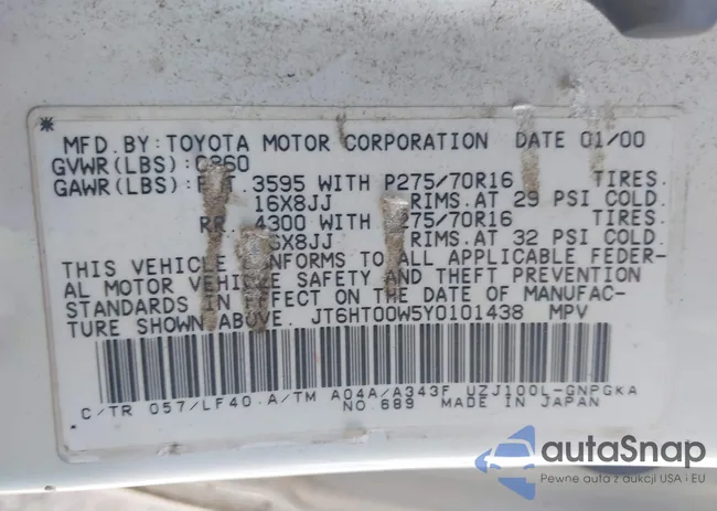 JT6HT00W5Y0101438: 43093832