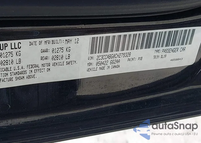 2C3CCABG0CH279328: 43095238