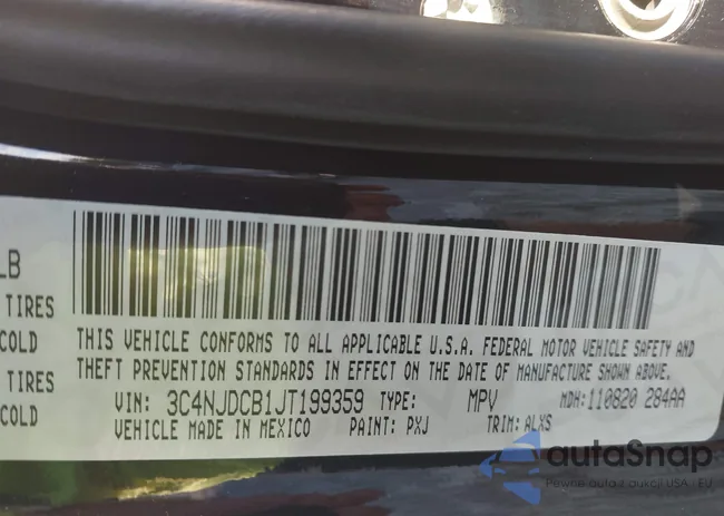 3C4NJDCB1JT199359: 43095431
