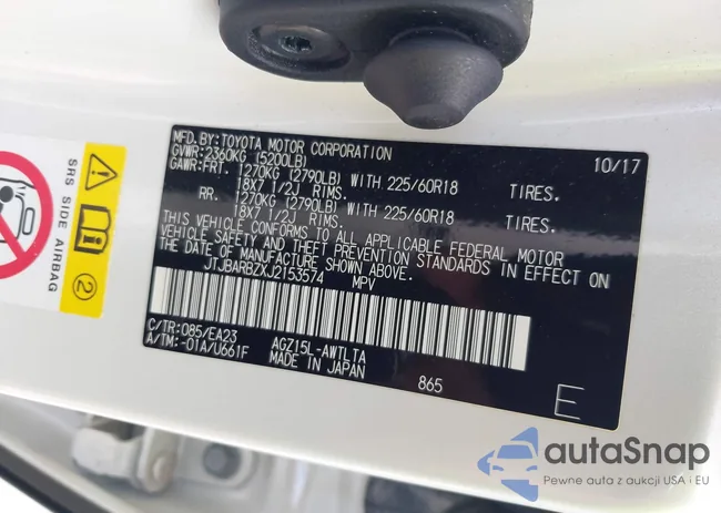 JTJBARBZXJ2153574: 43095717