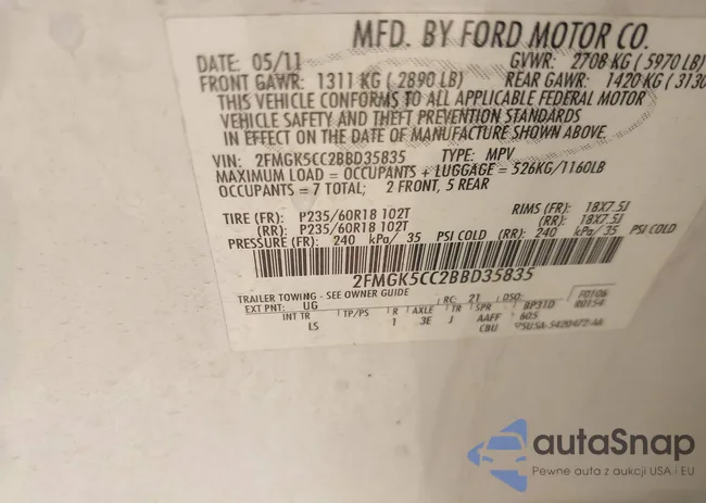 2FMGK5CC2BBD35835: 43094746