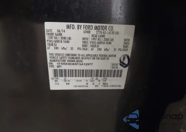 1FM5K8D85FGA12977: 43094792