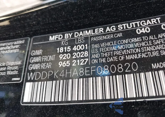 WDDPK4HA8EF080820: 43094874