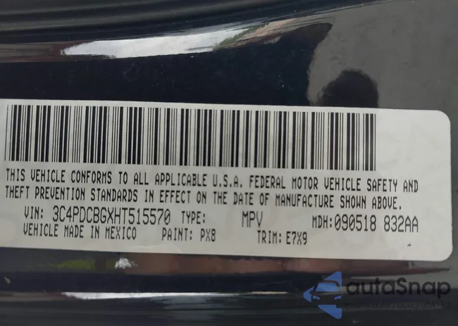 3C4PDCBGXHT515570: 43096322