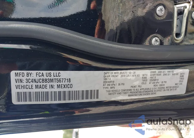 3C4NJCBB3MT567718: 43096417