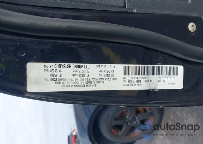 2B3CA3CV4AH185039: 43096600