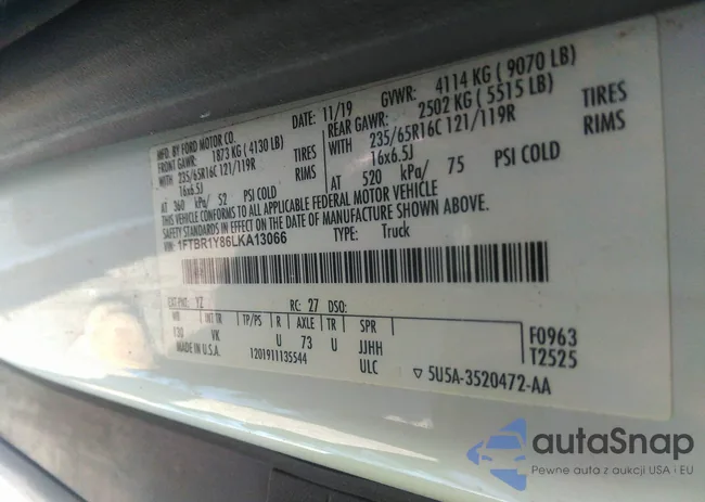 1FTBR1Y86LKA13066: 43095952