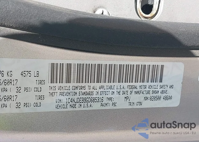 1C4NJDEB9GD685316: 43096035