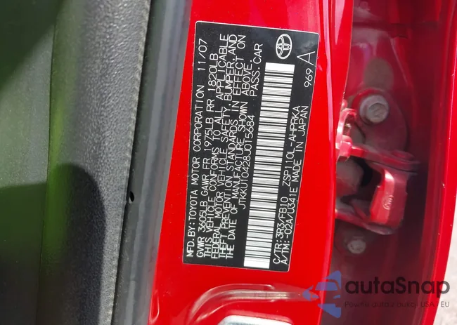 JTKKU10428J015684: 43096082