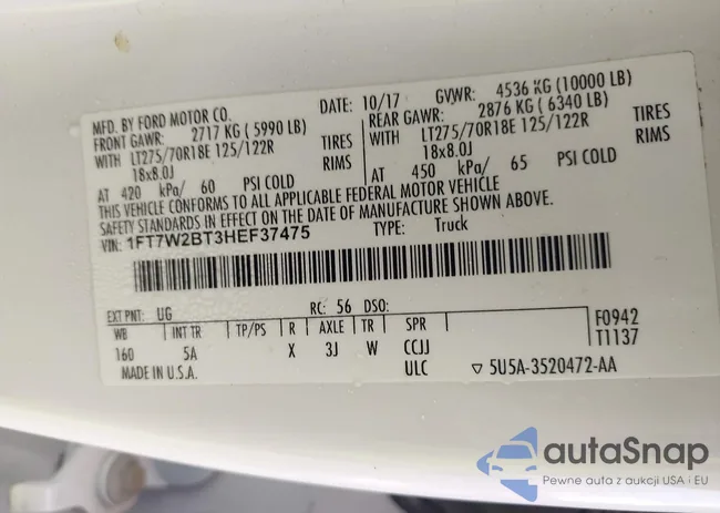 1FT7W2BT3HEF37475: 43096083