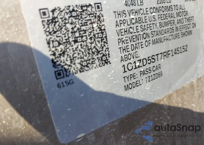 1G1ZD5ST7RF145152: 43097242